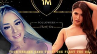 IsabellaEtthan and Sara_fun lesbian cream massage
