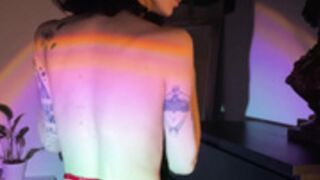 your_honeymoon exotic tattooed beauty dances sensually