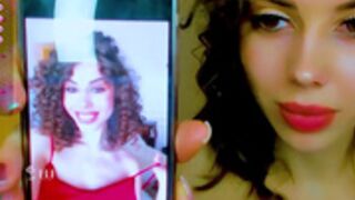 hottie_lola shows her  photos +a hat to die for