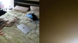 Lolli-Popa most secretive camwhore in bath and on bed