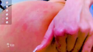 miss_vii  2023-01-15 2 fingers in her loose ass