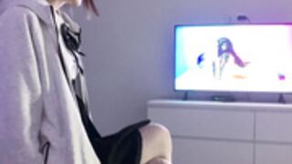 Freya Stein - schoolgirl blowjob fuck cum