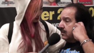 Harriet Sugarcookie Interviews Ron Jeremy AEE 2016