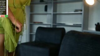 Thecherie nipslips in sheer top 4 on 23 Jan 2023