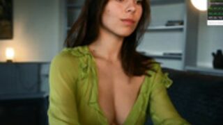 Thecherie nipslips in sheer top 5 on 23 Jan 2023