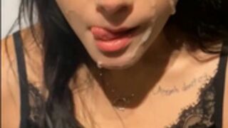 Catkitty21 - Facial cumpilation