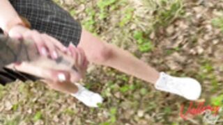 Vallery Ray - fucked and suck in the wood