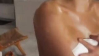 Oliviamae fucks pizza delivery guy for free pizza