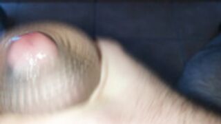 I was home alone and horny so I had a wank with a flesh