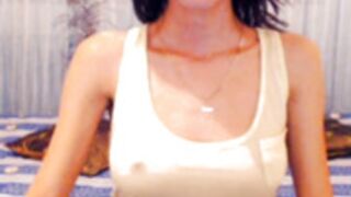 Sex with breasts and nipples in dry and wet clothes