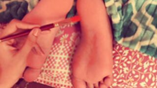 ASMR - Sensual Feet Tickling