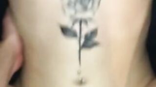 Girl with Tattoo is getting fucked hard