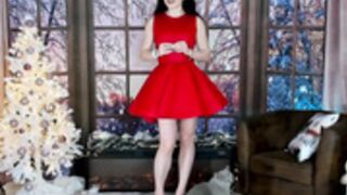 Bradley stealing Ady's Christmas show.