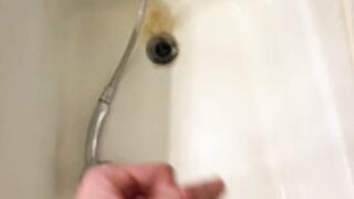 Cumming Before the shower
