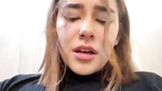 Sammbunny asshole fingering pussy play huge tits caught