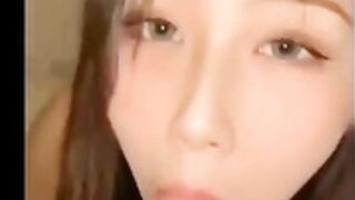 cute chinese girl blowjob