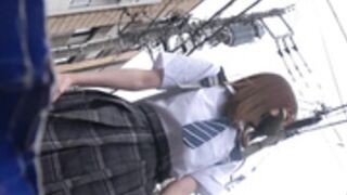 Naughty japanese school girl