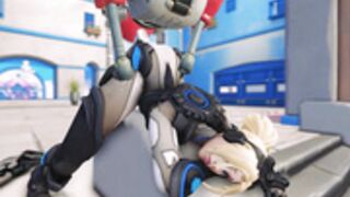 Widowmaker getting fucked by TrainingBot