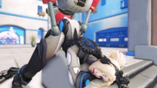 Widowmaker getting fucked by TrainingBot