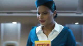 Indian flight attendant