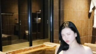 Anri Okita Hot Wet Bath 1