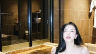 Anri Okita Hot Wet Bath 1