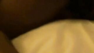 Wife fucks black dick in front of husband