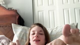 Jaycee OF Glassdildo Orgasm