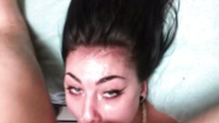 Sophia Wolfe Slave Bound & Throatfucked Upside Down