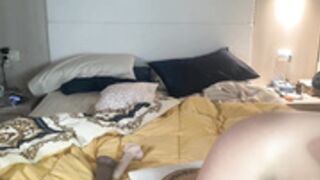 bionda con dildo
