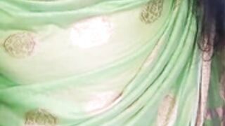 Indiannaughty Harika big Dark nipple lips show