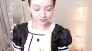 bless_sheila perky maid pleasures banana #1