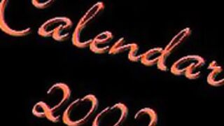 Victoria Silvstedt photoshoot for 2002 calendar