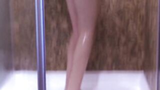 Sabrina lynn bikini shower