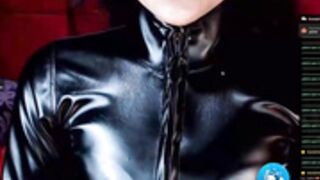 Brandy Robins drooling