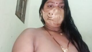 Hindi seducing big boobs