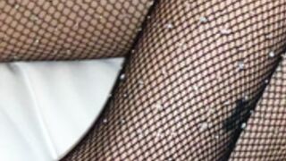 bratzmon in a sparkling bodysuit