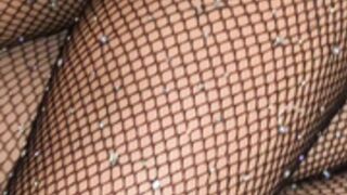 bratzmon in a sparkling bodysuit