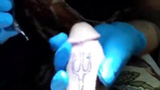 Tattoo Dick blowjob