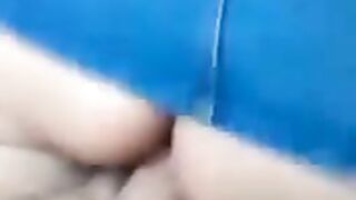 sexo casero pollera azul