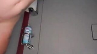 Using all of her holes at the hole