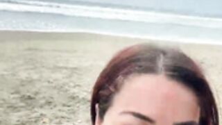 Tefylove20 totally nude in the beach