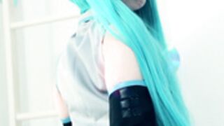 Hatsune miku cosplay