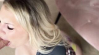 Chelsea Wilde blowjob in the office