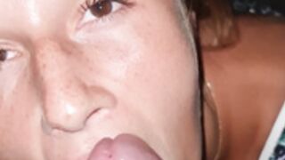 yours_anastasia: Quick Outdoor blowjob at night