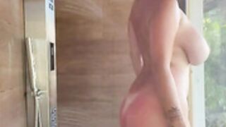 Mady Gio in the shower