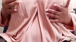 Arab Big Boobs Milf Teaser for Public