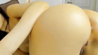 Lean_lie; dilldo anal fucking; ride on toy