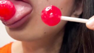 ASMR Mouth - Double Lollipop