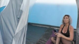 Swedish Christina tent fuck in sweden